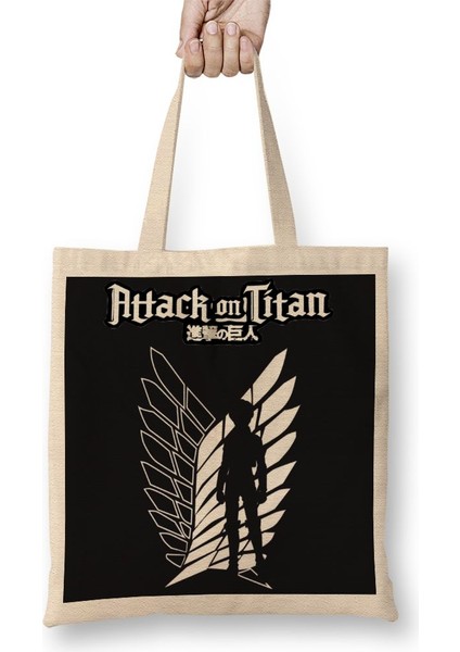 Attack On Titan Bez Çanta Uzun Saplı