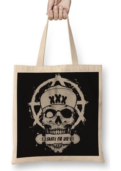 Skate Skull Bez Çanta Uzun Saplı