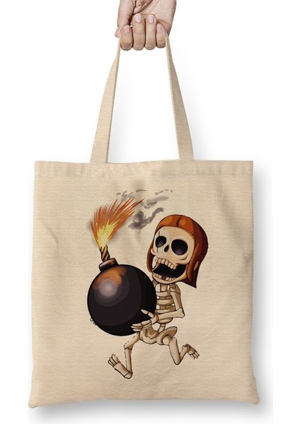 Bomber Bez Çanta Uzun Saplı