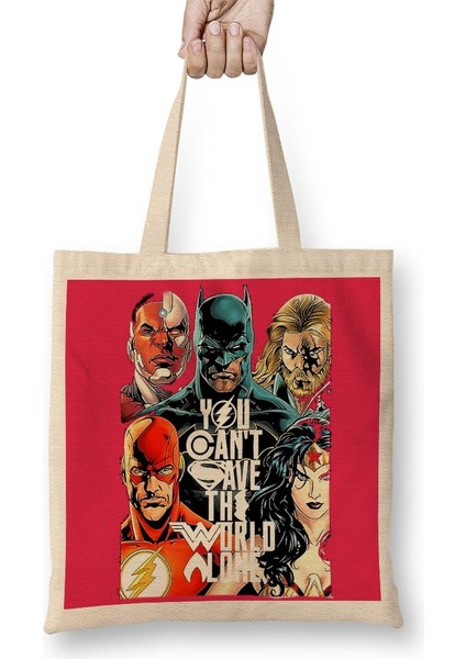 A Liga Da Justiça Bez Çanta Uzun Saplı