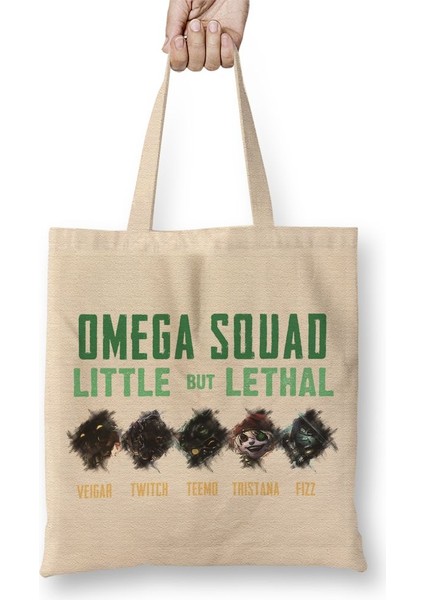 League Of Legends Omega Squad Bez Çanta Uzun Saplı