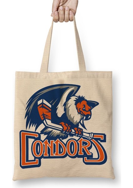 Condors Logo Bez Çanta Uzun Saplı