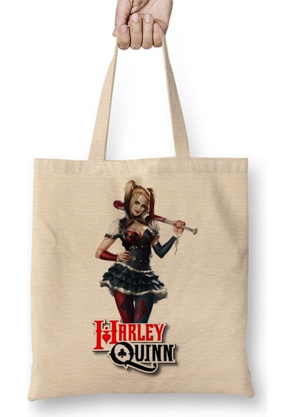Harley Quinn Bez Çanta Uzun Saplı