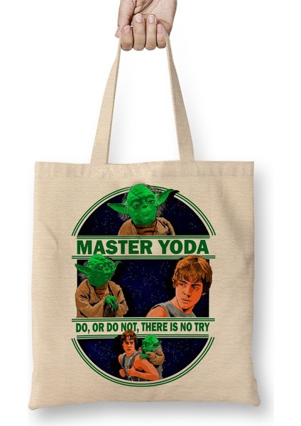 Master Yoda Bez Çanta Uzun Saplı