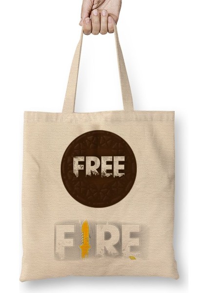 Free Fire Bolacha Verde Bez Çanta Uzun Saplı