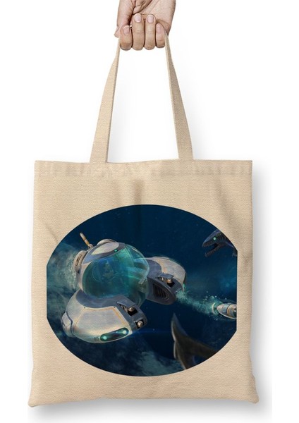 Seamoth Subnautica Bez Çanta Uzun Saplı