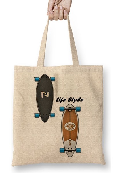 Longboard Lifestyle Bez Çanta Uzun Saplı