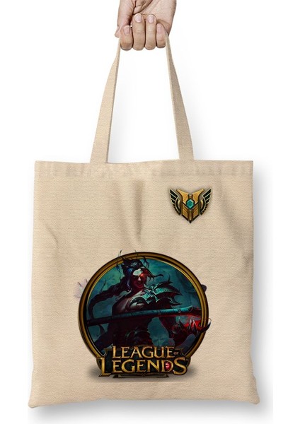 Kayn Lol League Of Legends Bez Çanta Uzun Saplı