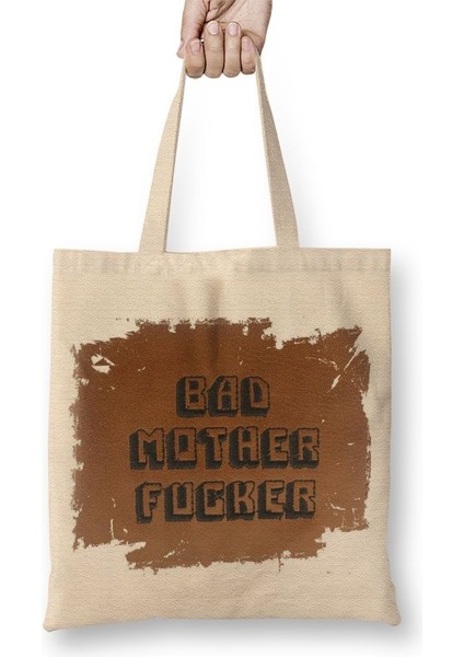 Pulp Fiction Bad Mother Fucker Bez Çanta Uzun Saplı