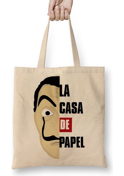 La Casa De Papel Salvador Dali Bez Çanta Uzun Saplı