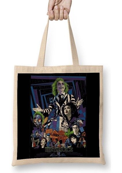 Beetlejuice Bez Çanta Uzun Saplı