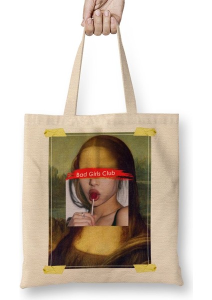 Bad Girls Club Monalisa Bez Çanta Uzun Saplı