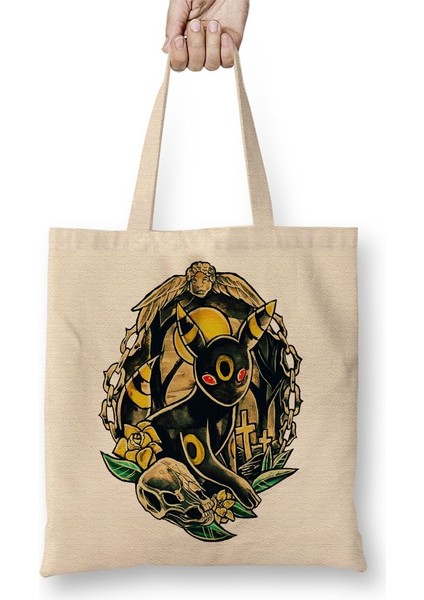 Pokemon Umbreon Bez Çanta Uzun Saplı