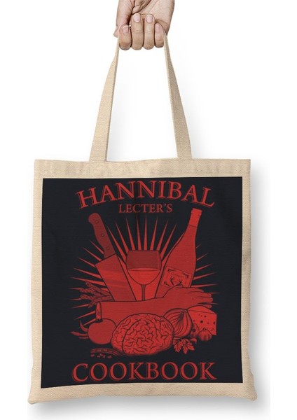 Hannibal Lecter's Cookbook Bez Çanta Uzun Saplı