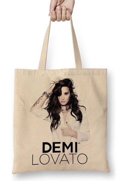 Demi Lovato Bez Çanta Uzun Saplı