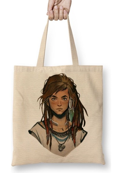 Aloy Horizon Zero Dawn Bez Çanta Uzun Saplı