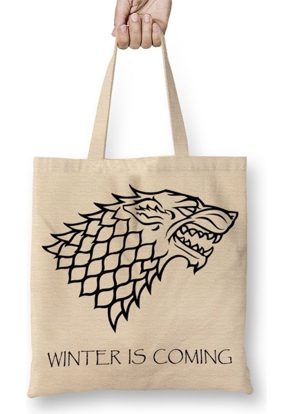 Casa Stark Got Winter Is Coming Bez Çanta Uzun Saplı