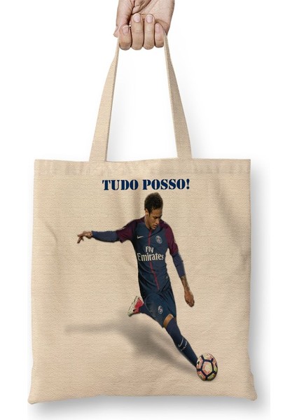 Neymar Jr Tudo Posso Bez Çanta Uzun Saplı