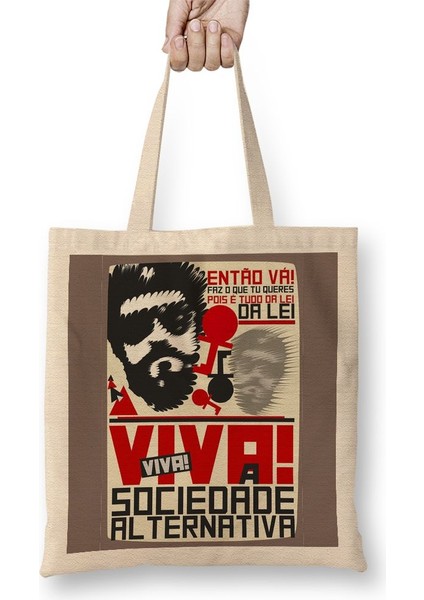 Sociedade Alternativa Raul Seixas Bez Çanta Uzun Saplı