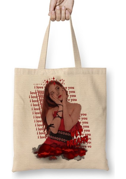 Blackpink I Love You Bez Çanta Uzun Saplı