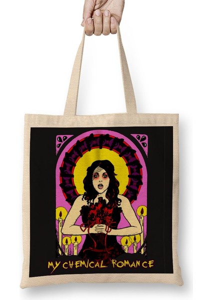 Helena My Chemical Romance Bez Çanta Uzun Saplı