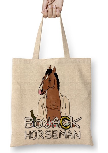 Bojack Horseman Bez Çanta Uzun Saplı