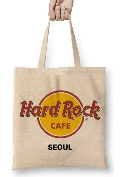 Hard Rock Cafe Seoul Bez Çanta Uzun Saplı