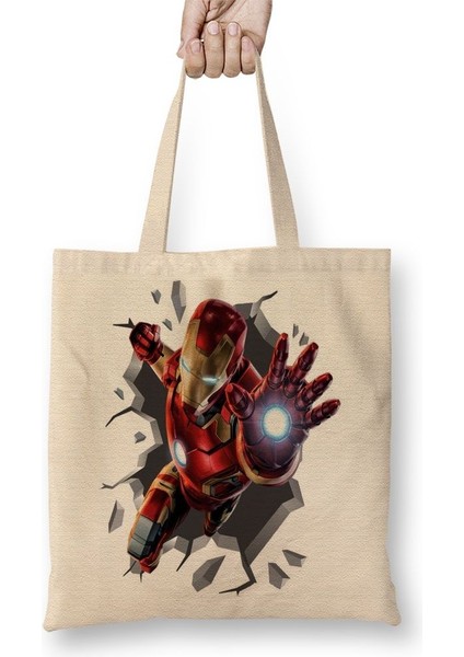 Homem De Ferro Bez Çanta Uzun Saplı