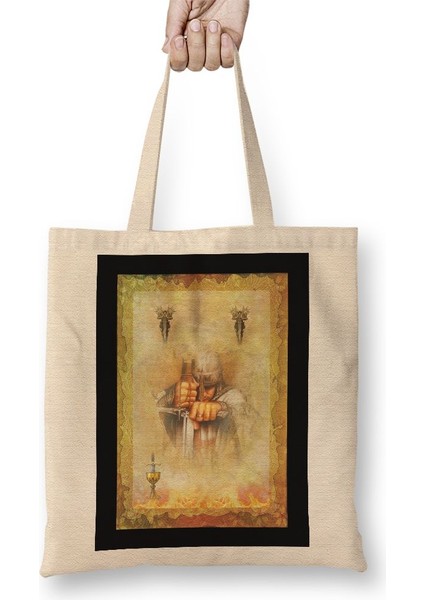 Knight 01 Bez Çanta Uzun Saplı