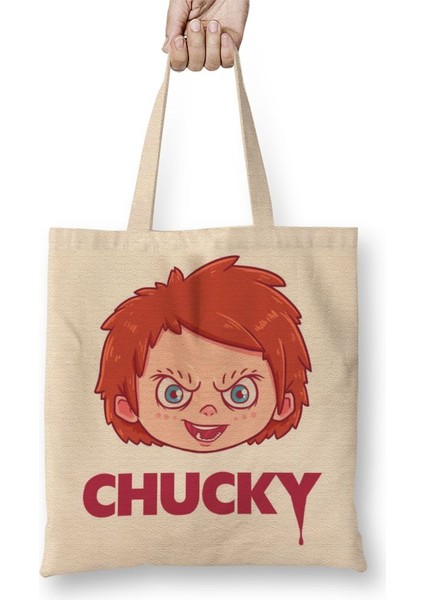 Chucky's Head Bez Çanta Uzun Saplı