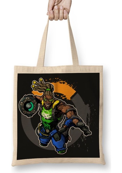 Overwatch One Fanart Lucio Bez Çanta Uzun Saplı