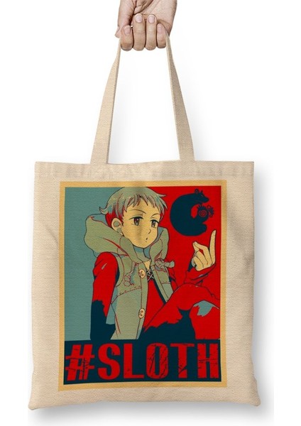 The Seven Deadly Sins King Sloth Bez Çanta Uzun Saplı