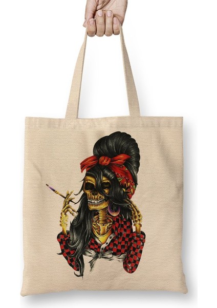 Amy Winehouse Bez Çanta Uzun Saplı