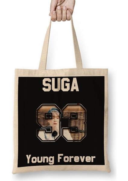 Bts Young Forever Suga Bez Çanta Uzun Saplı