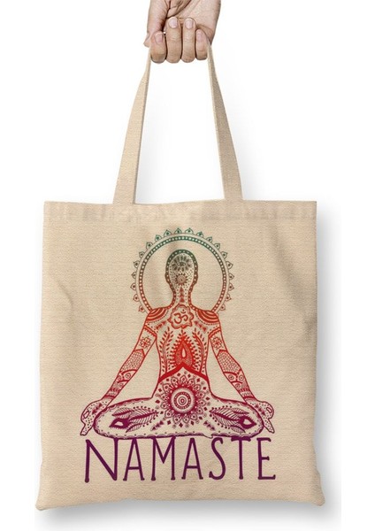 Namaste Yoga 02BEZ Çanta Uzun Saplı