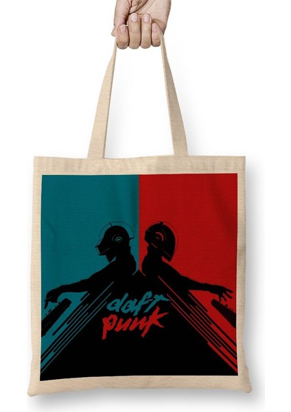 Daft Punk Bez Çanta Uzun Saplı