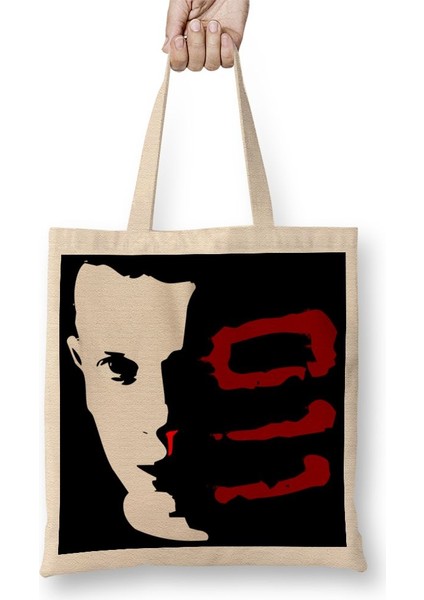 Tranger Things Eleven Bez Çanta Uzun Saplı