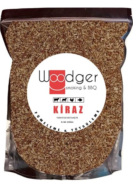 Woodger BBQ & Grill Füme ve Tütsü Talaşı Barbekü Mangal Talaşı Kiraz