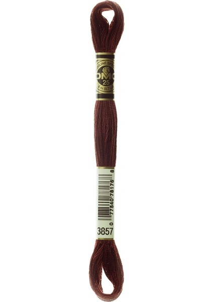Dmc Muline Specisl 8 Metre Nakış Ipliği (2 Adet): Renk: 3857