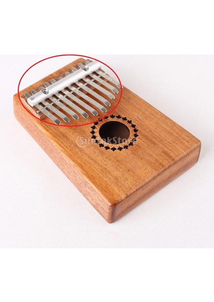 10 Anahtar Kalimba Köprüsü Dıy Thumb Piyano Aksesuarları Parçaları Müzik Lover Hediyeler (Yurt Dışından) fiyatları