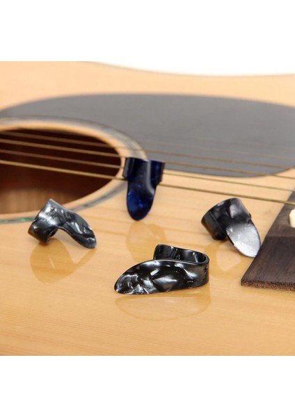 13 Adet Selüloit ve Silikon Parmak Tırnak Banjo Ukulele Gitar Seçtikleri Plectrums Yeni (Yurt Dışından) indirimleri