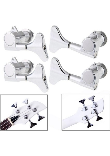 Bas Dize Tuning Pegs Makine Kafaları Tuner Elektrik Baslar Için Tuner Anahtarları 2L2R (Yurt Dışından) fiyatları