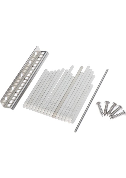 Kalimba 17 Anahtar Dıy Thumb Piano Çelik Tuşları W / Ölçekler Değiştirme Kalimba Accs (Yurt Dışından) fiyatları