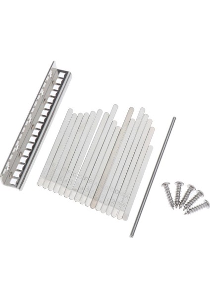 Kalimba 17 Anahtar Dıy Thumb Piano Çelik Tuşları W / Ölçekler Değiştirme Kalimba Accs (Yurt Dışından) indirimleri