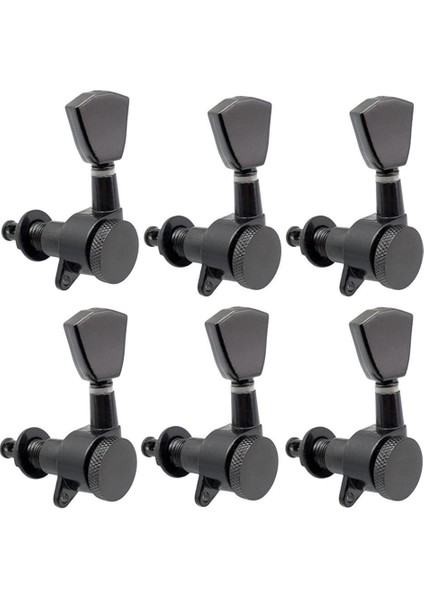 6 Adet Sol Gitar Makinesi Kafaları Topuzlar Elektro Gitar Dize Tuning Pegs (Yurt Dışından) modelleri