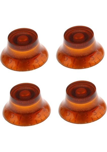 4 Adet Gitar Üst Şapka Topuzlar Çan Topuzları Les Paul Değiştirme Aksesuar Için (Yurt Dışından)