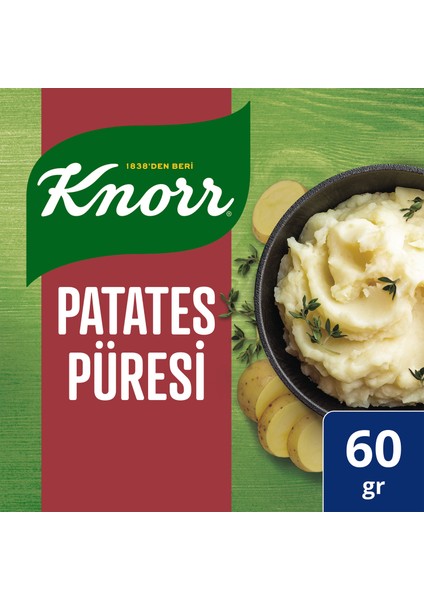 Toz Karışım Patates Püresi 60 gr