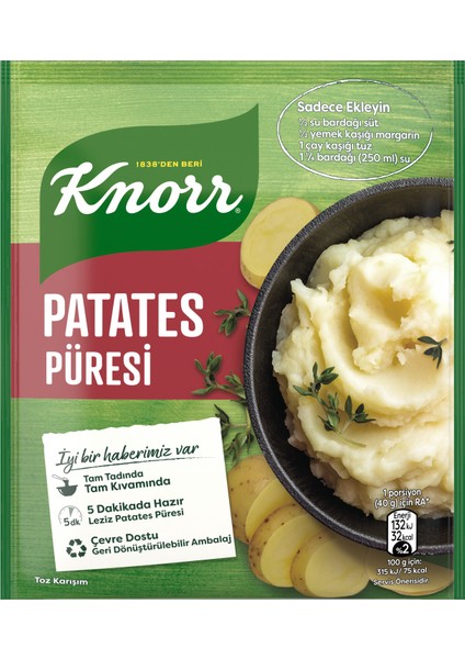 Toz Karışım Patates Püresi 60 gr modelleri