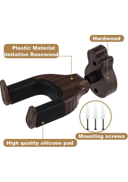 Gitar Bas Mandolin Banjo Uke Duvara Montaj Askı Kanca Tutucu Standı Ekran (Yurt Dışından) fiyatları