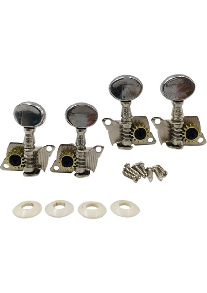 4 Adet Gitar Tuning Peg Tuner Makinesi Kafaları 4-String Mini Gitar Için (Yurt Dışından) fırsatları